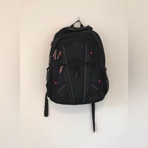 Samsonite black backpack travel hiking men